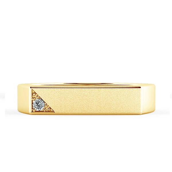 Modern Wedding Band Set NCC2034 3